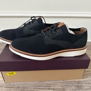 Johnston & Murphy Black and Brown Oxford Shoes